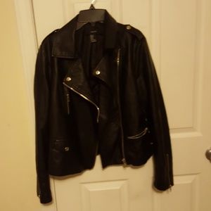 Faux Leather Jacket